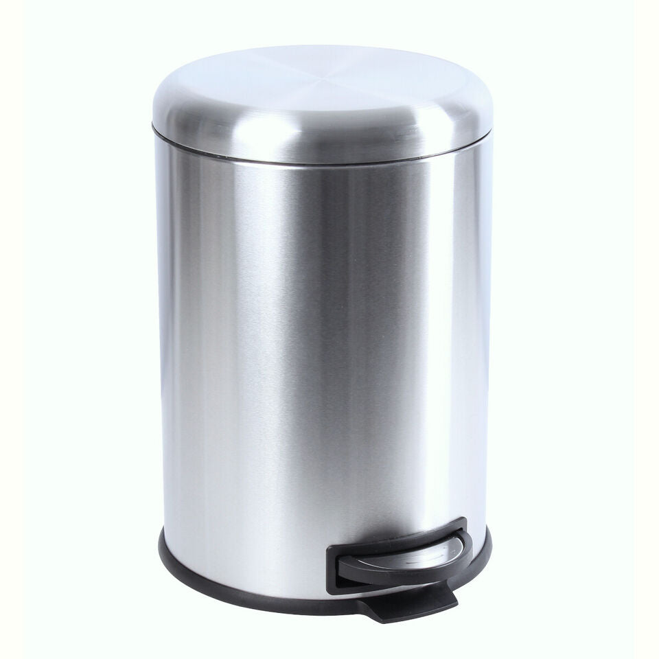 Soft Close Stainless Steel 5L Bin X828