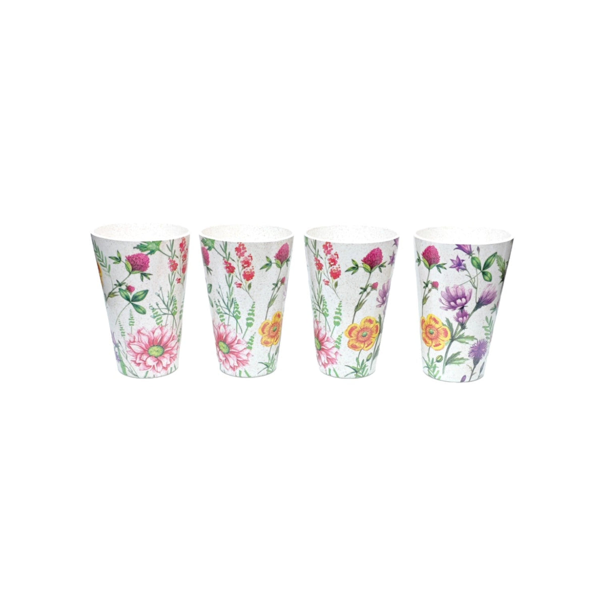 Eco Bamboo Juice Cups 4pcs X834