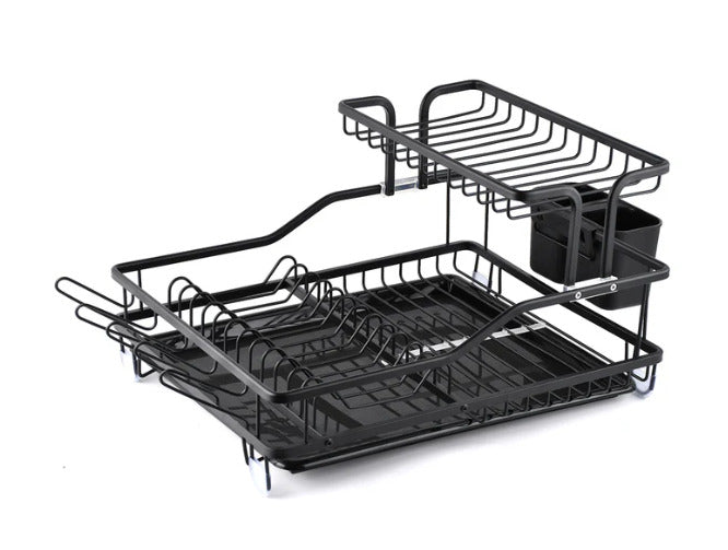 Black Aluminium Dish Rack
