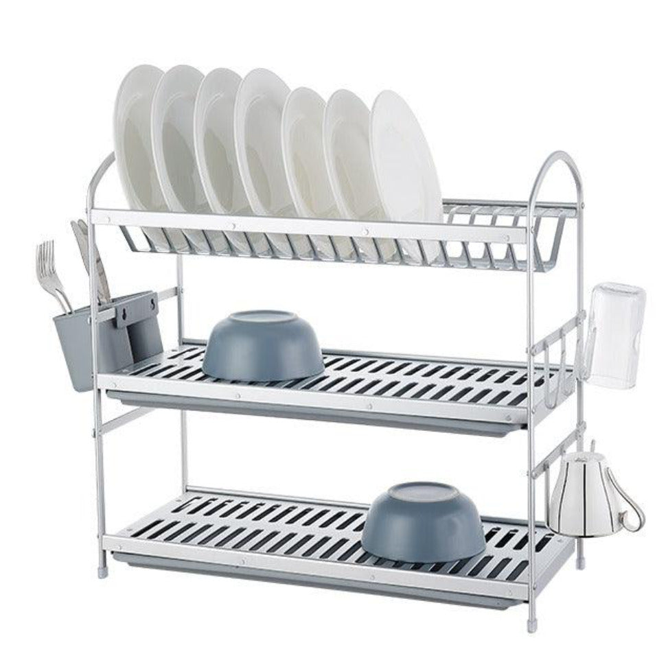 Aluminium 3 Layers Binca  Dish Rack No. 5800161 X842