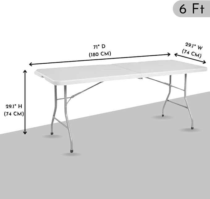 180CM Heavy Duty Foldable Table X844