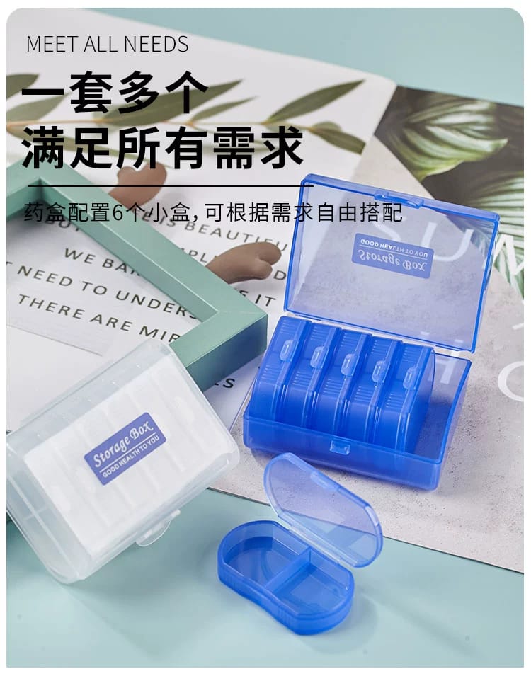 Pills Box 6 Parts X851