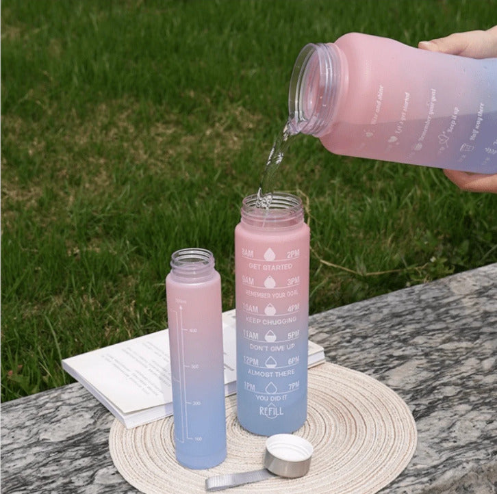 3PCS Water Bottle Set Mix Random Color  X853