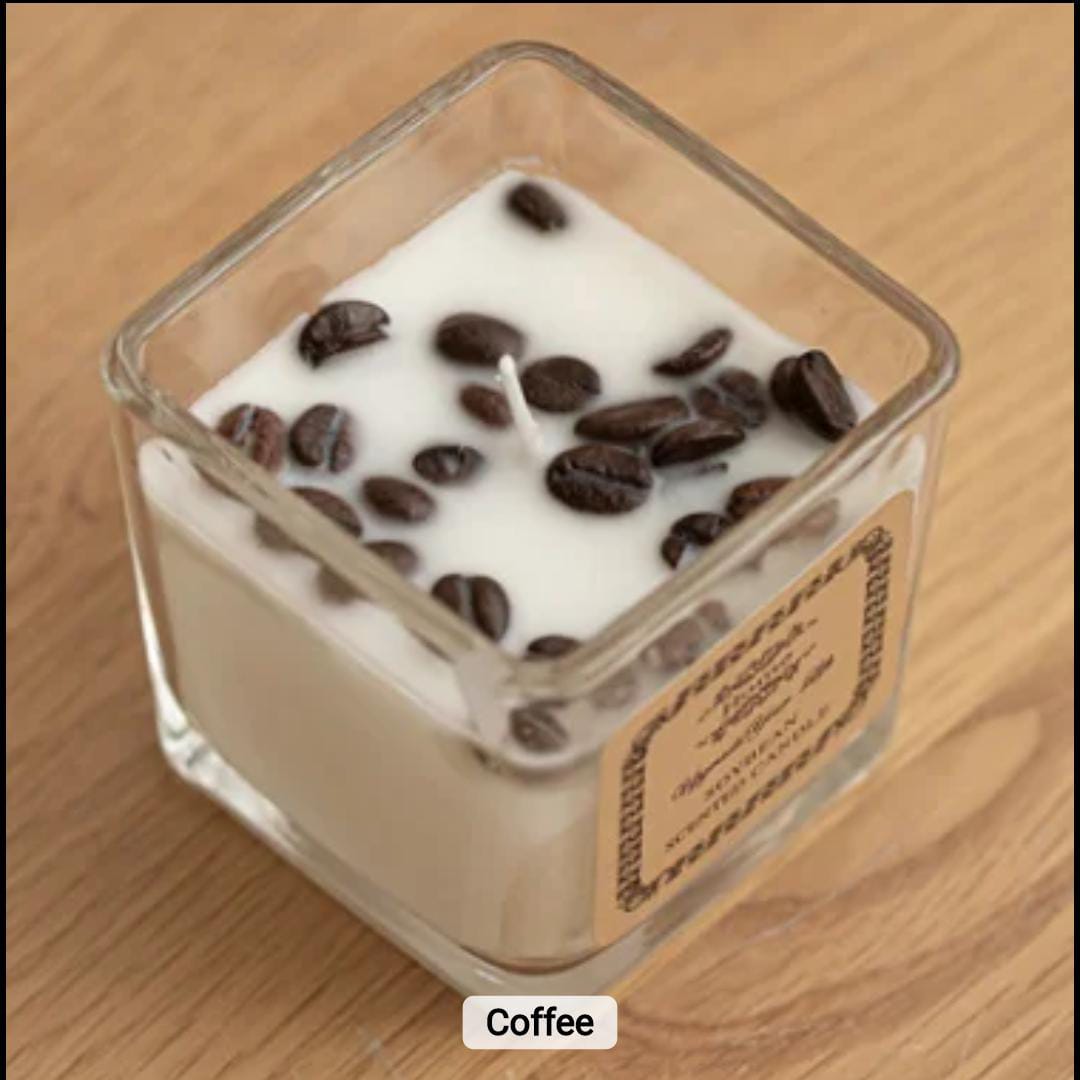 Coffee Scented Candle In Jar 1pc X880