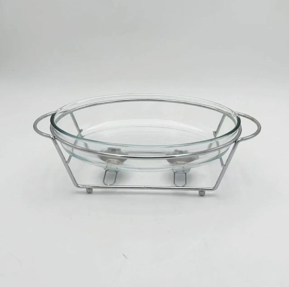 Oval 3L Stainless Food Warmer X887