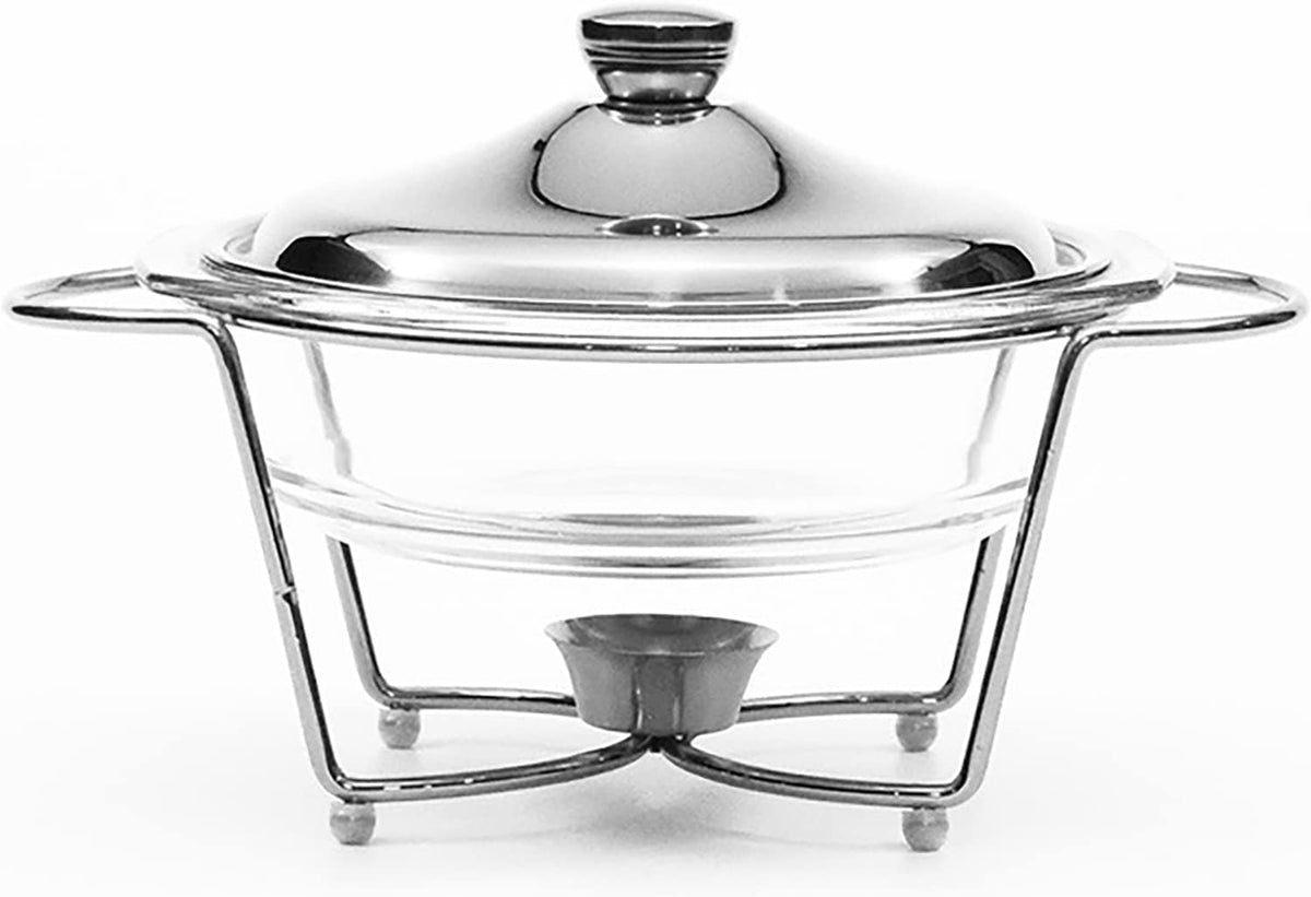 Round 2L Deep Stainless Food Warmer X890
