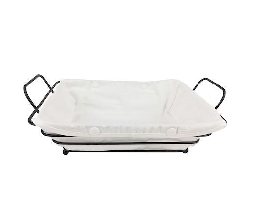 Square Black Bread Basket X898