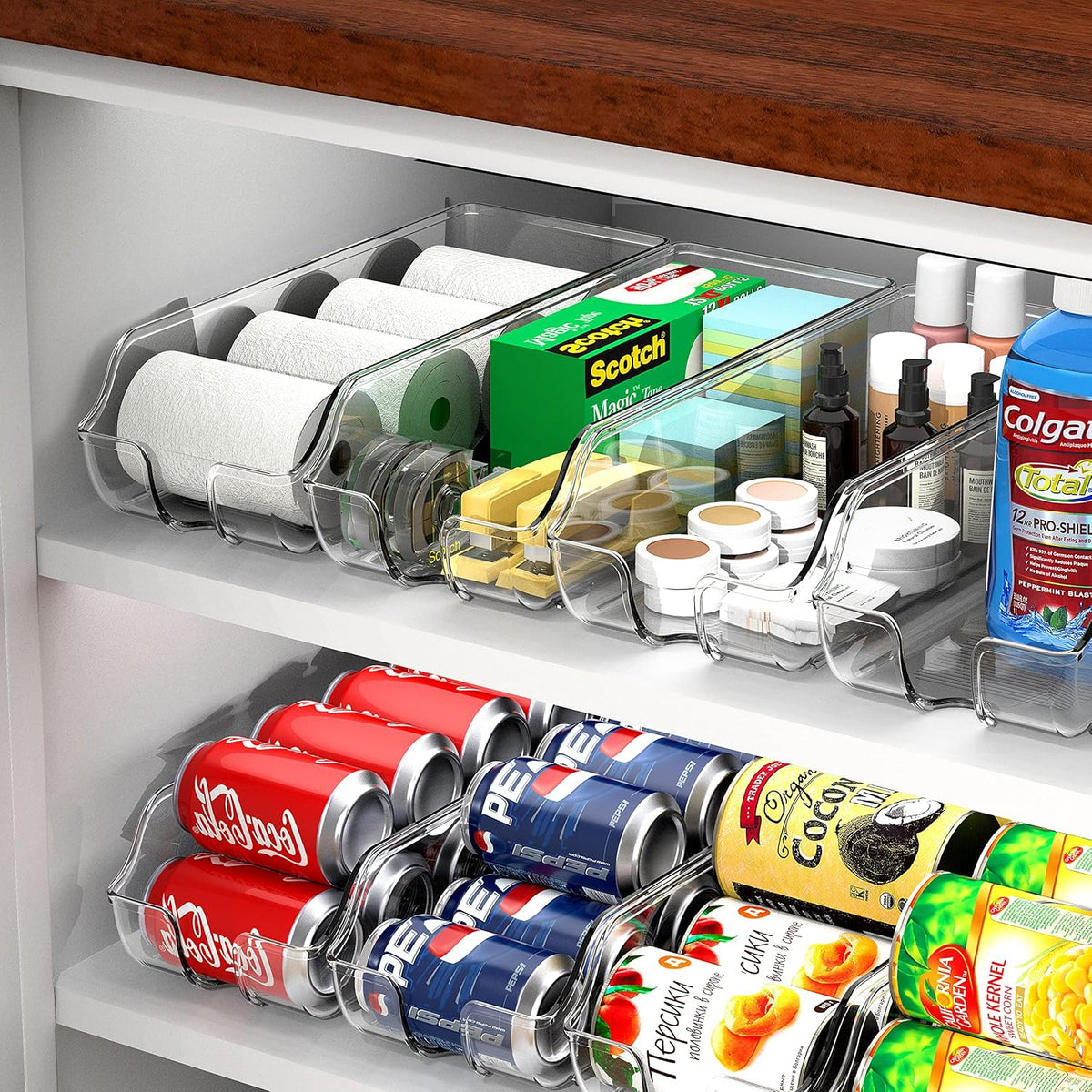 Coke Cans Plexi Fridge Organiser X916