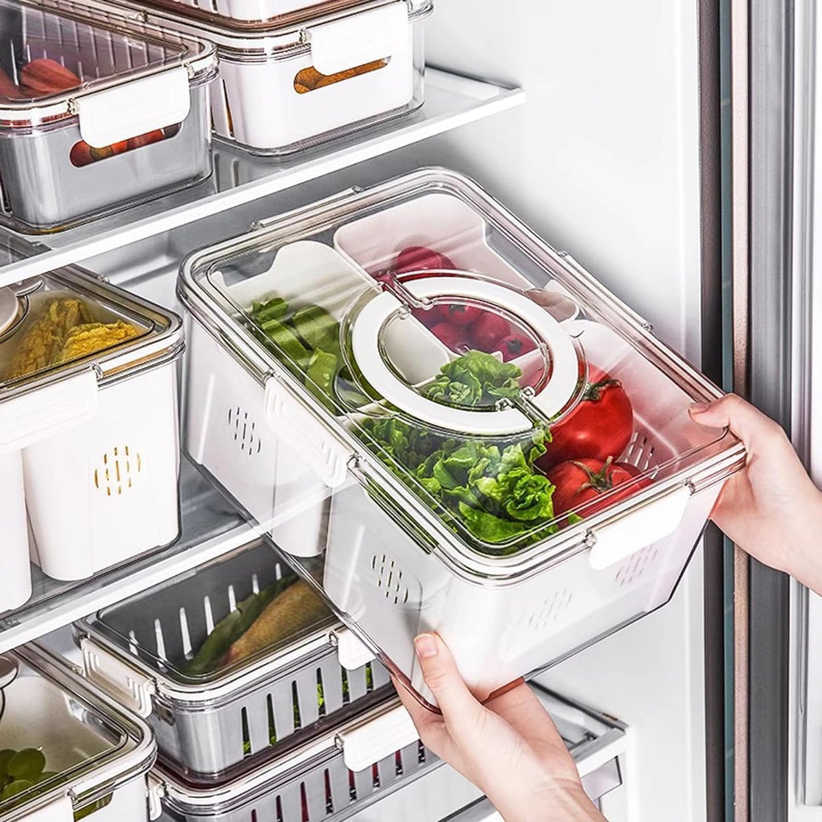 Deep Divided by 3  Plexi Food Box X917