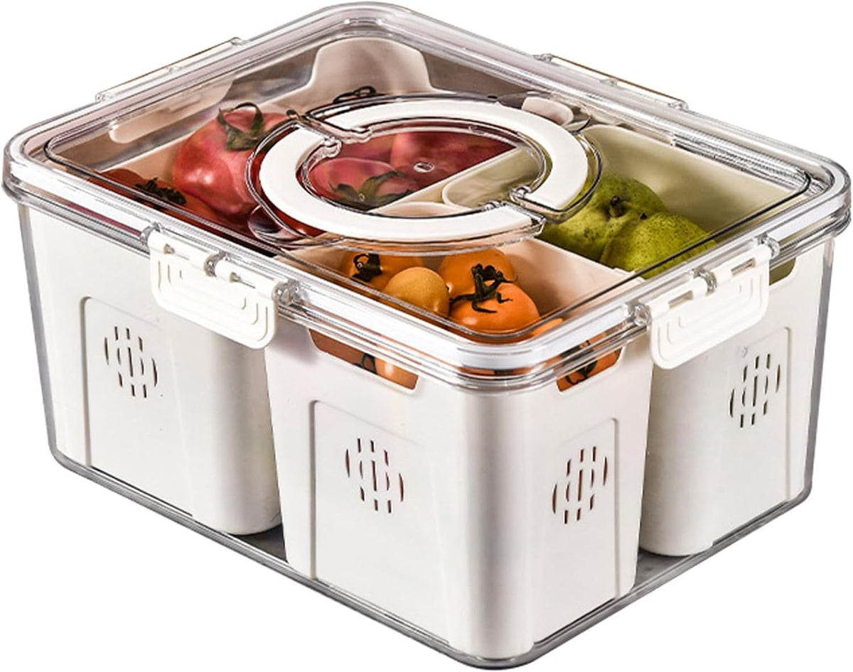 Deep Divided by 3  Plexi Food Box X917