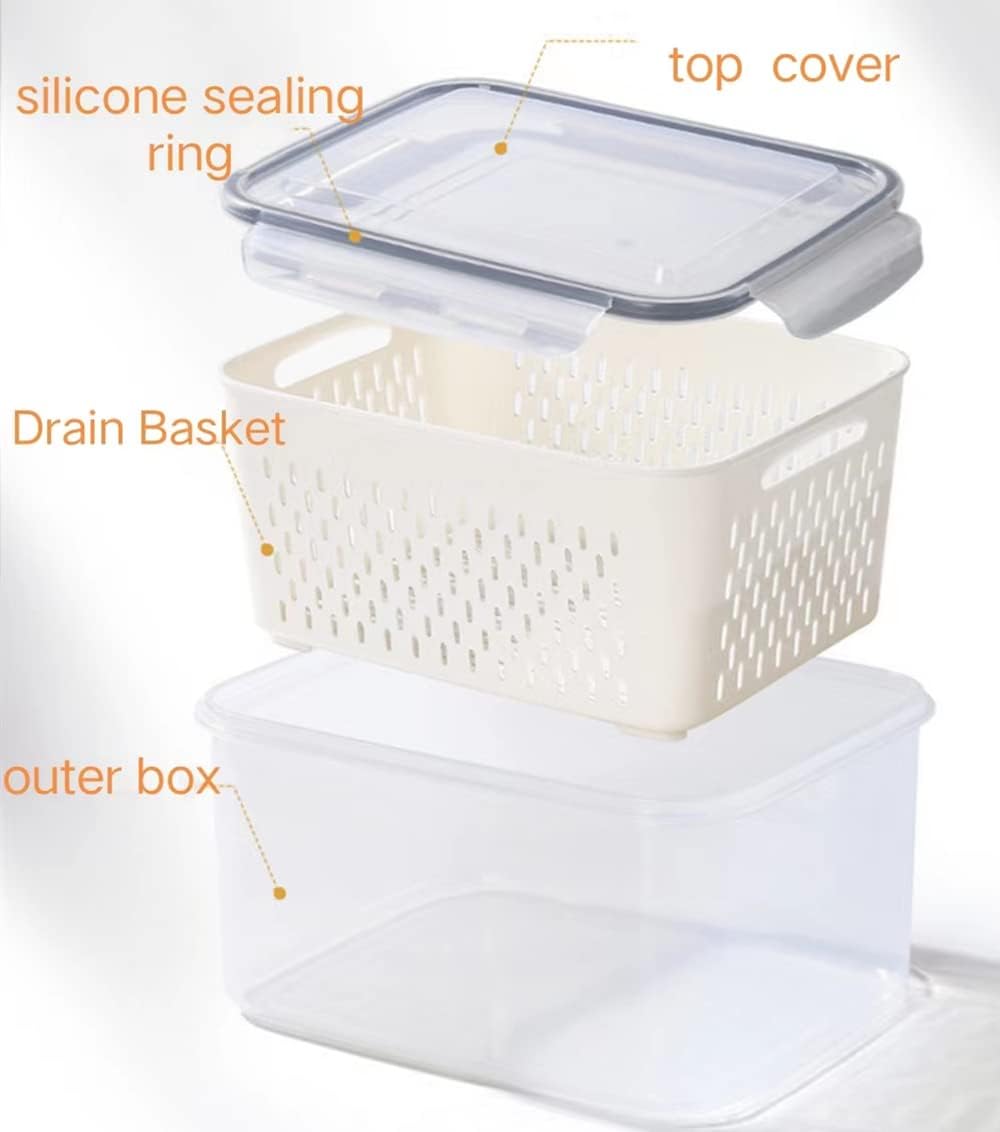 Heavy Duty 5pcs Food Box + Strainer X919