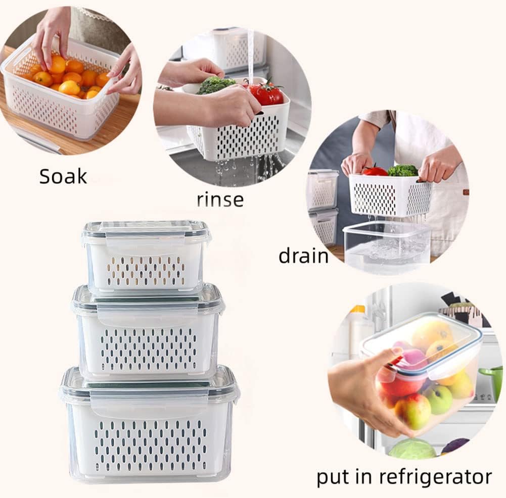 Heavy Duty 5pcs Food Box + Strainer X919