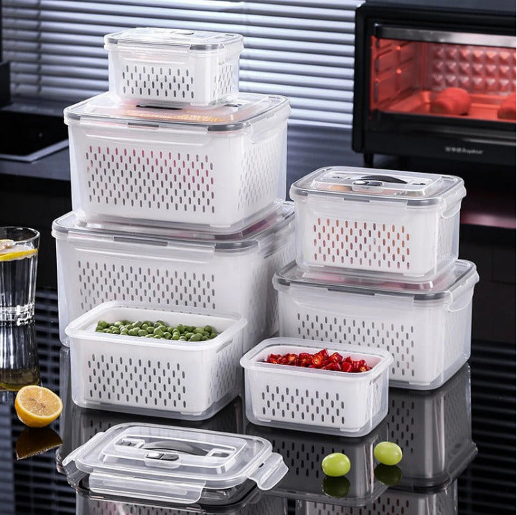 Heavy Duty 5pcs Food Box + Strainer X919