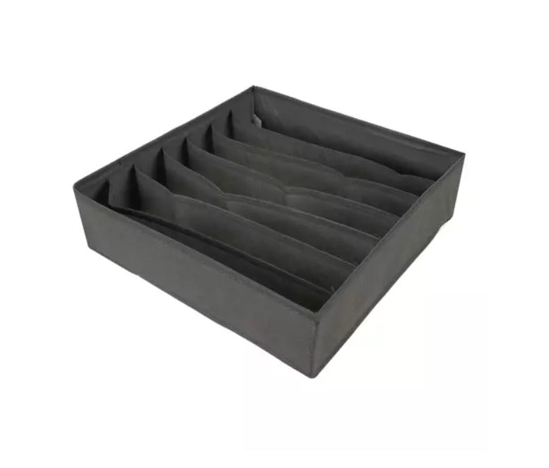7 Cell Cloth Organiser fabric Basket 615-10   X930