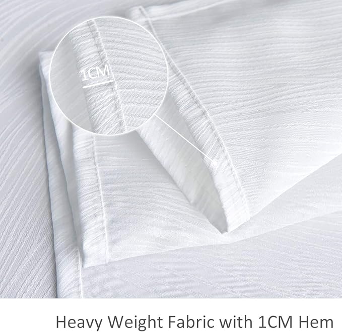 4 PCS 45x45cm White Fabric Table Towel Set X950