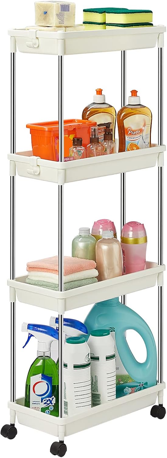 4 Layers Slim TRolley Organiser X980