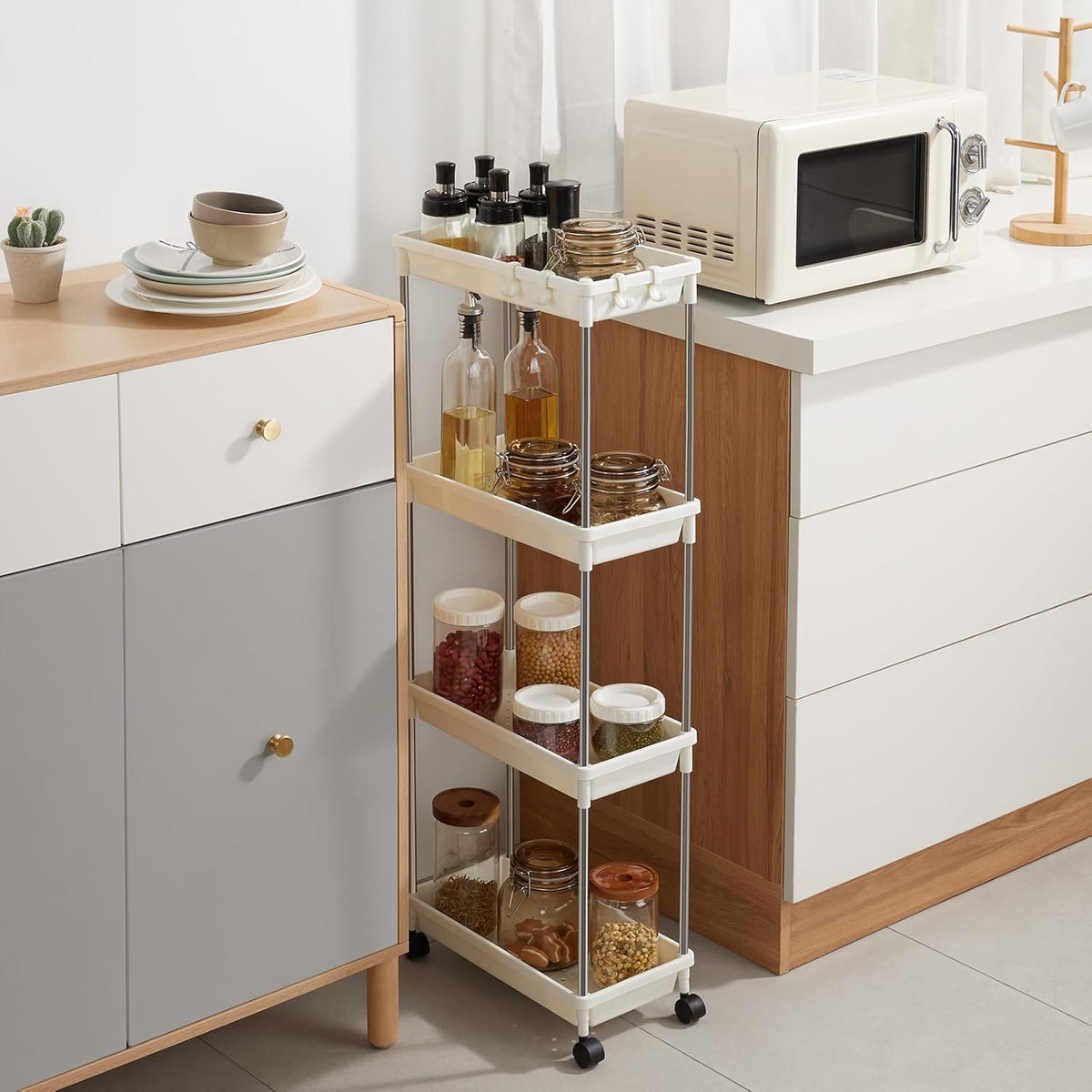 4 Layers Slim TRolley Organiser X980