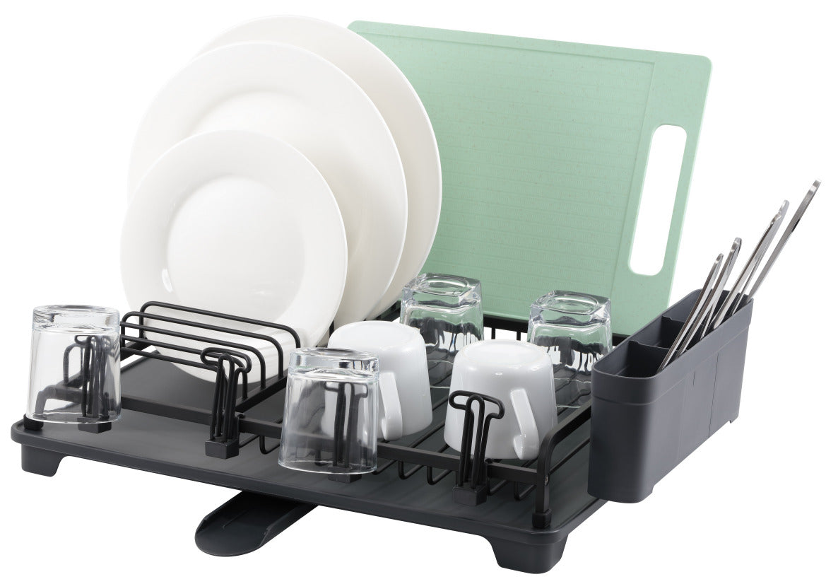 Aluminium Black Dish Rack X983