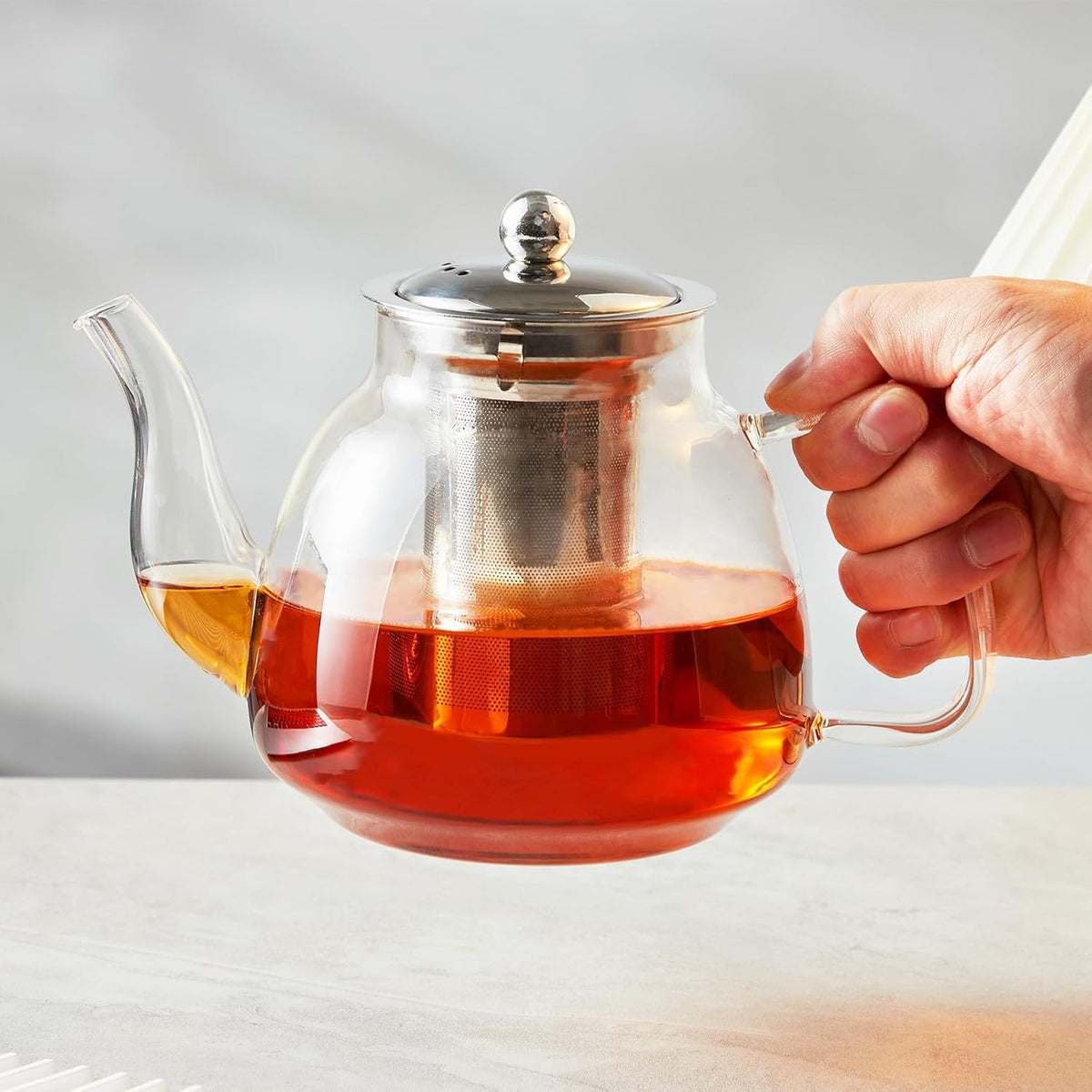 800ml Glass Heat Resistant Tea Pot X993
