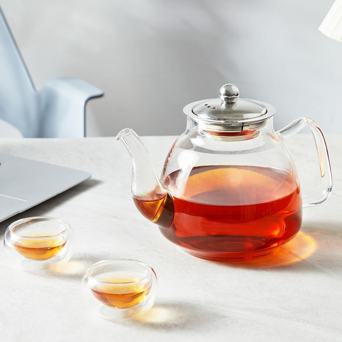 800ml Glass Heat Resistant Tea Pot X993