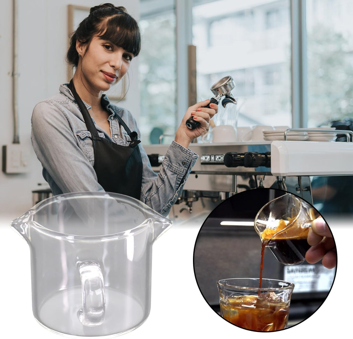 100ml Espresso Mini Shot Jug X994