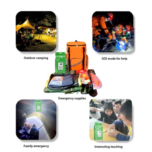 Portable Salt Water LED Lamp for Camping, Hiking & Emergencies. - Medaid International