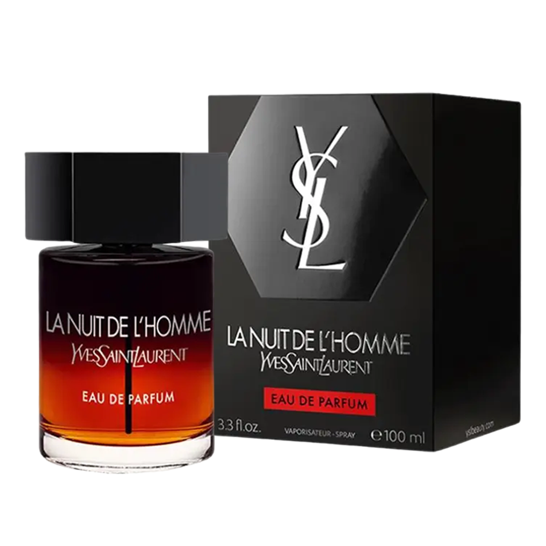 Yves Saint Laurent La Nuit De L'Homme Eau De Parfum Pour Homme - 100ml - Medaid International