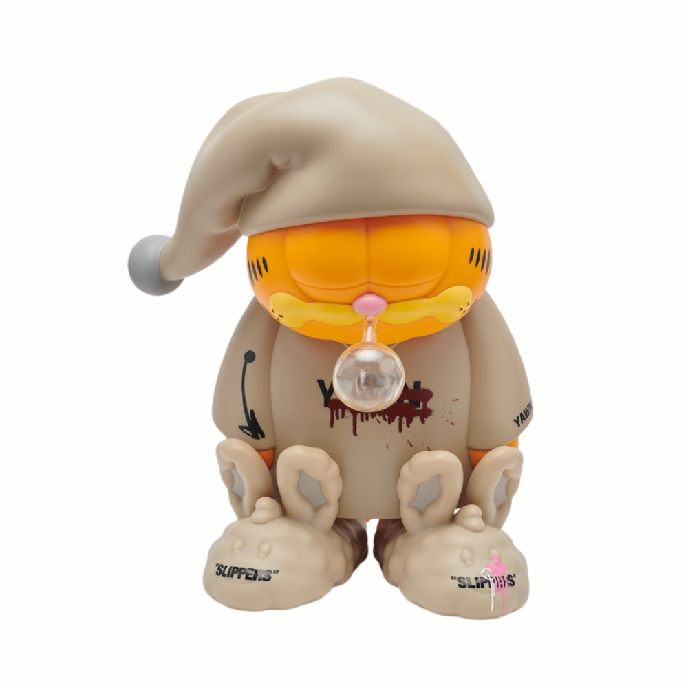 Garfield "I am not Sleeping" 50cm Yawn Figure By ZCWO - Medaid International