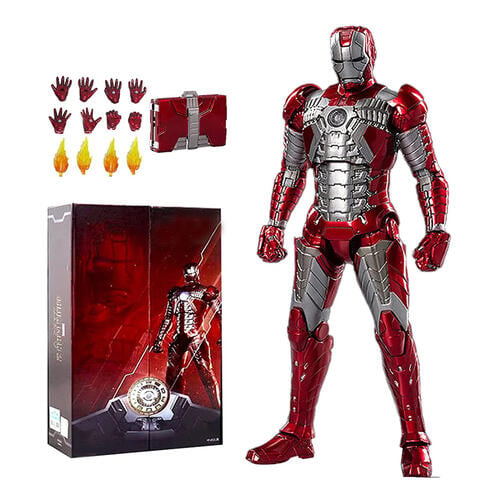Marvel Luminous version of Iron Man MK5 Action Figure By ZD Toys - Medaid International