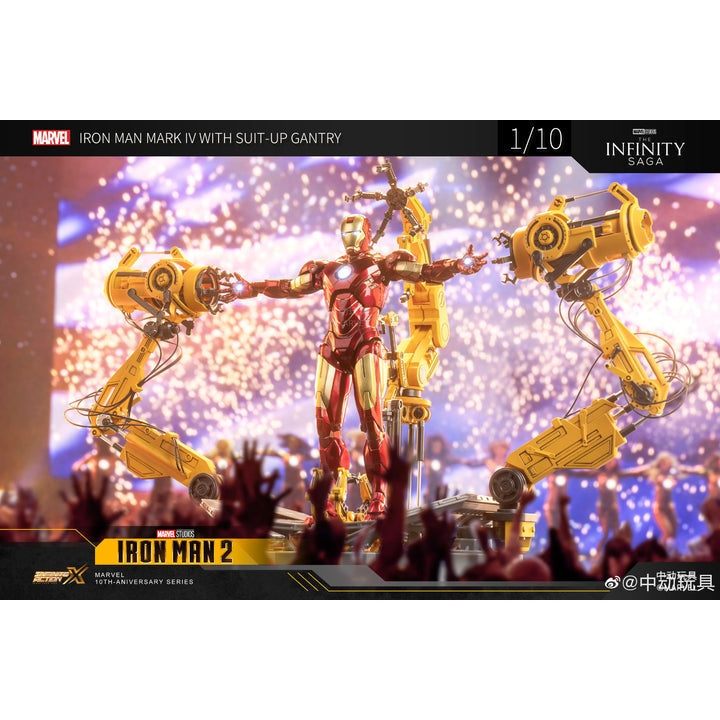 Marvel Iron Man Armor Dismantling Tab Action Figure By ZD Toys - Medaid International