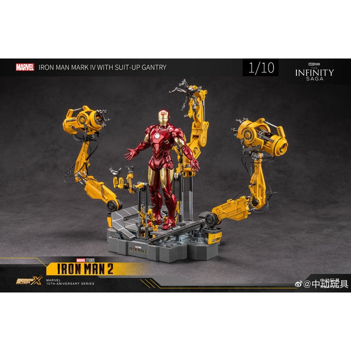 Marvel Iron Man Armor Dismantling Tab Action Figure By ZD Toys - Medaid International