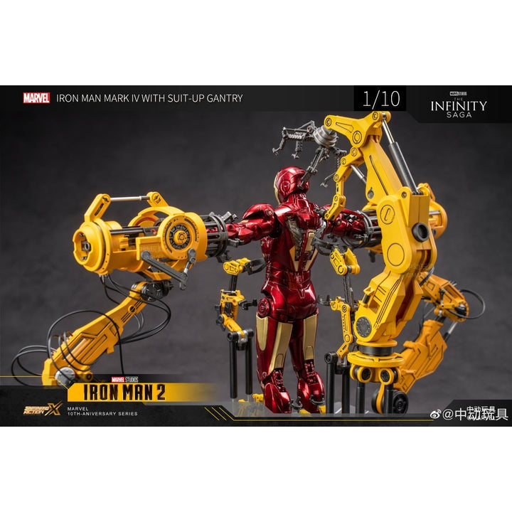 Marvel Iron Man Armor Dismantling Tab Action Figure By ZD Toys - Medaid International