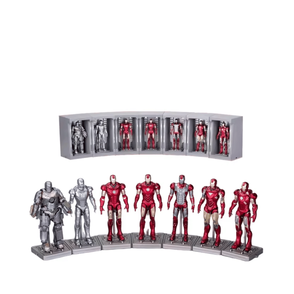 Marvel Iron Man 7-piece set 4-inch Action Figure By ZD Toys - Medaid International