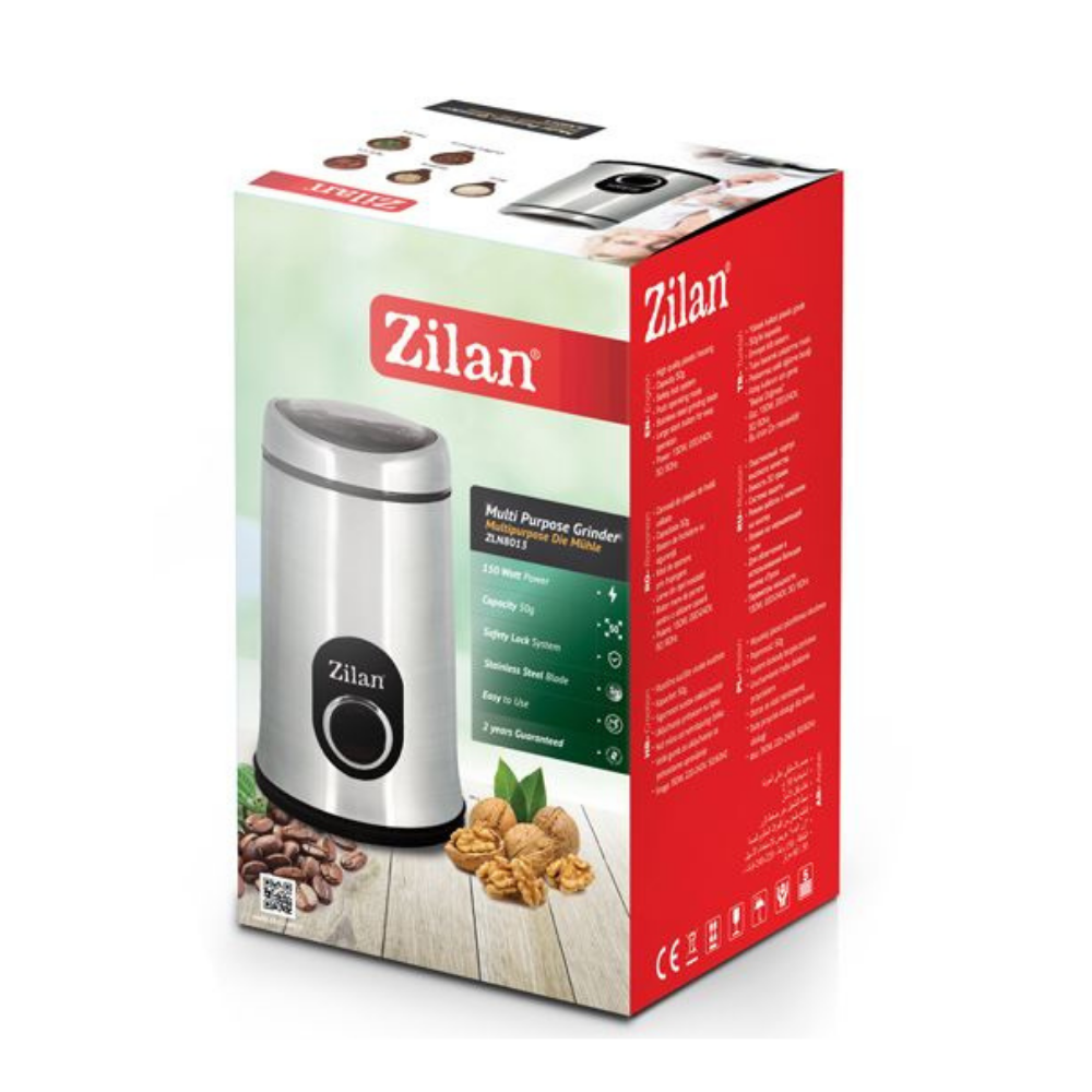 Zilan Coffee Grinder 50g 150w Stainless Black