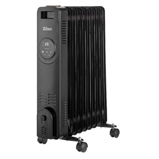 Zilan Electric Oil Filled Heater 9 Fins 3 Power Mode 2000w