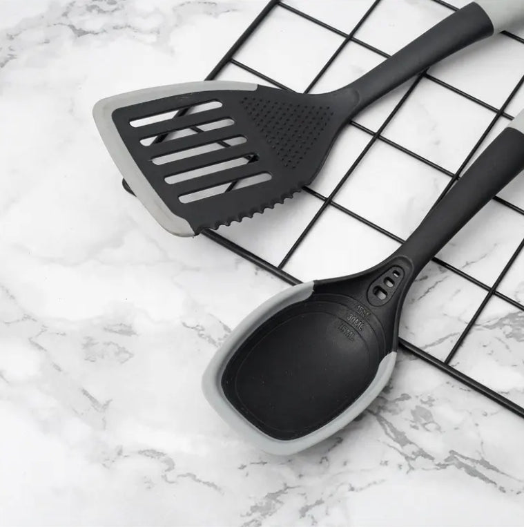 Danny Home 6-Pieces Non-Stick Silicone Cooking Utensils Set