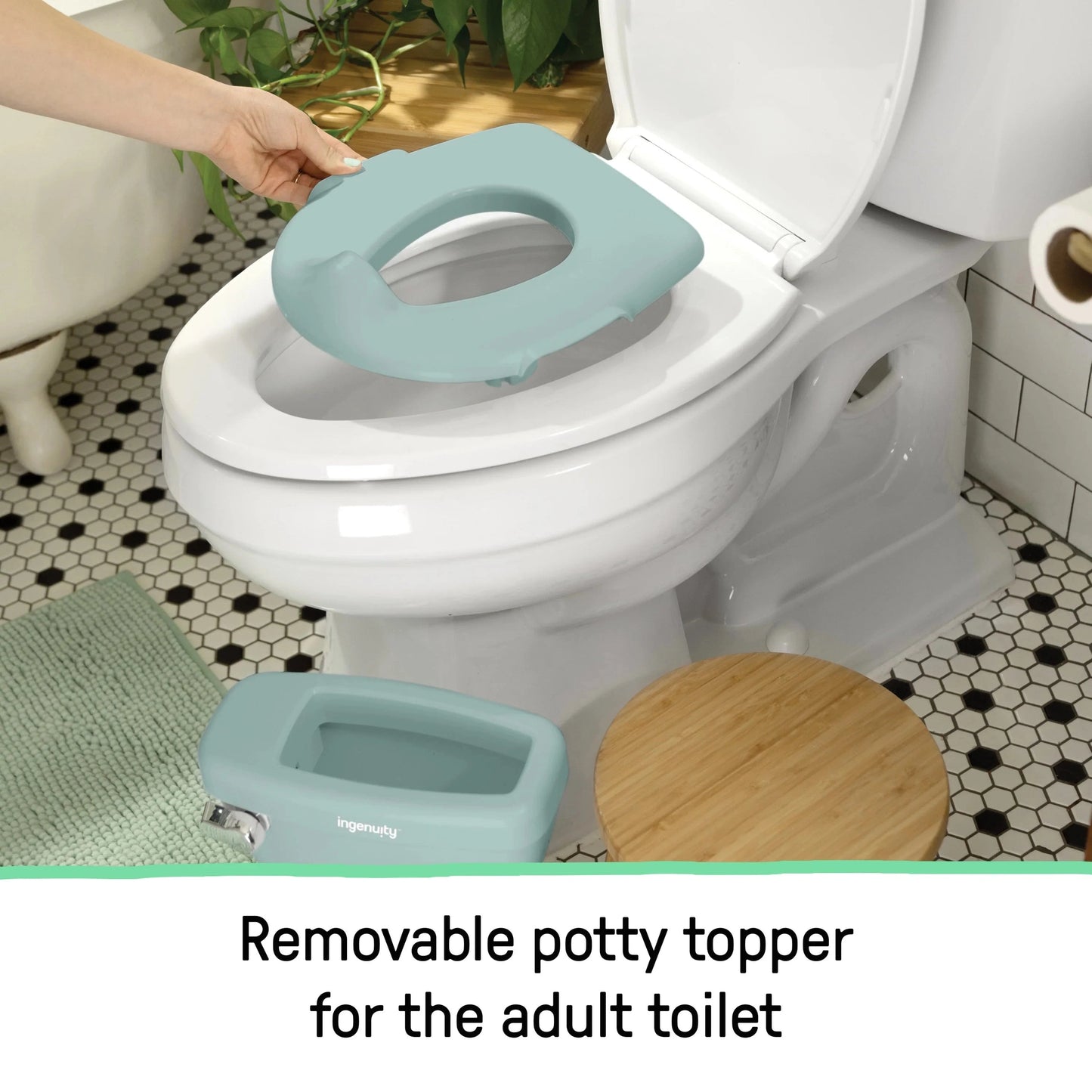 Kids2 - Ingenuity My Size Potty Pro - Green