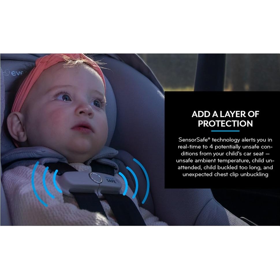 Evenflo® Revolve180™ LiteMax™ NXT Rotational Infant Car Seat with SensorySoothe™
