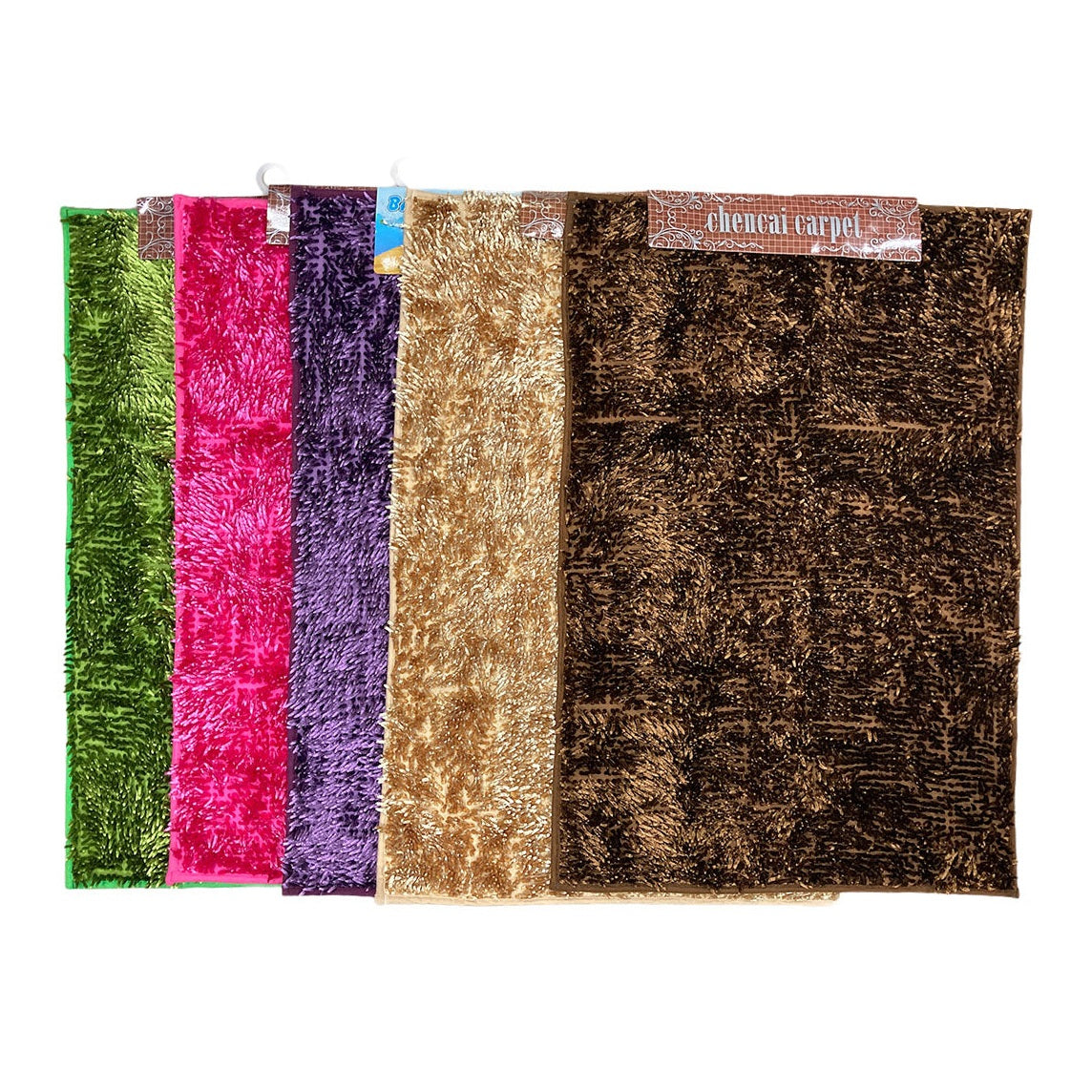 Shiny Shag Bathroom Rug 90*60 cm