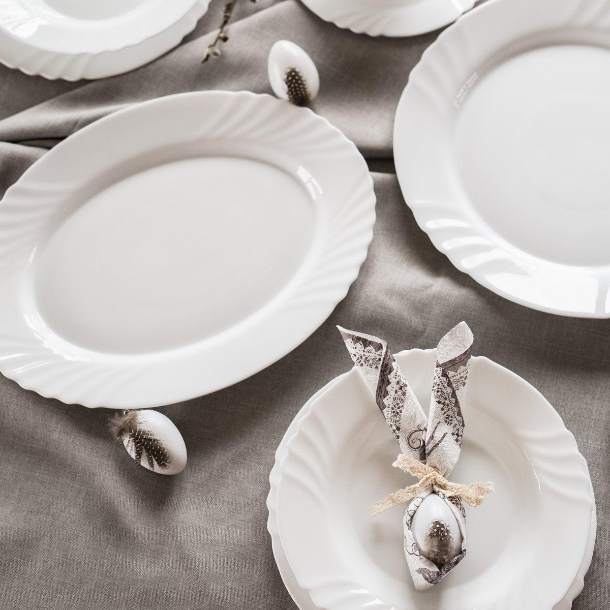 Bormioli rocco ebro oval plate (22cm,36cm)
