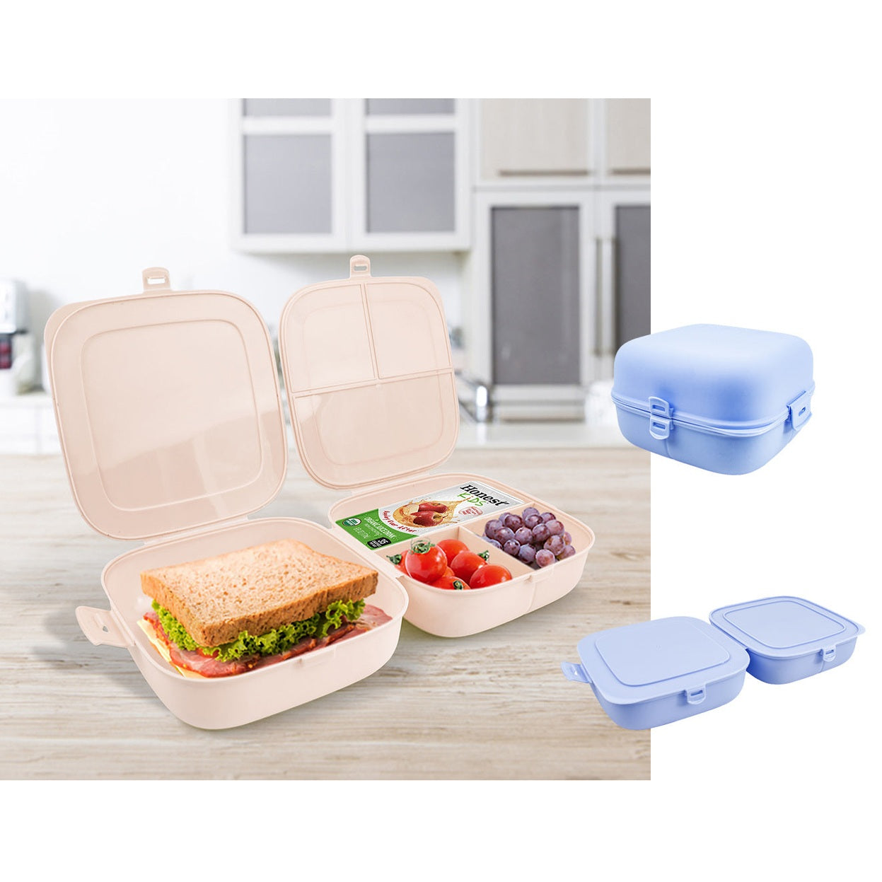 Double Lid Lunch Box