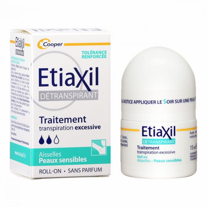 Etiaxil Antiperspirant Armpits Roll-on For Sensitive Skin 15ml - Medaid International