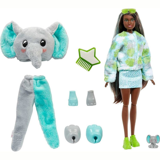 Cutie Reveal Barbie Jungle Friends Series - Elephant