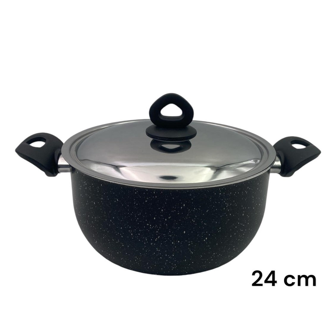 Black Granite Nouval Casserole 24 cm