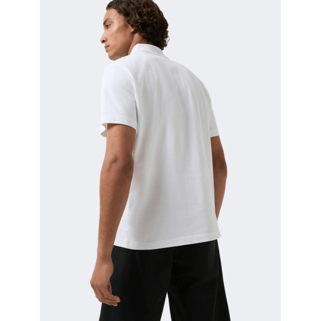 Fire And Ice Ramon4 Men Lifestyle Polo Short Sleeve White - Medaid International