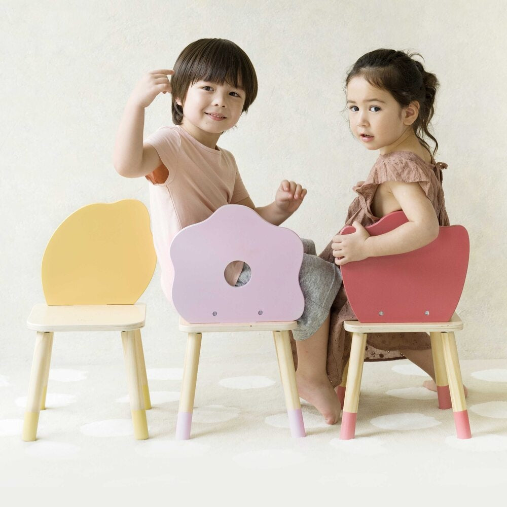 Classic World Wooden Kids Grace Chair (Flower)