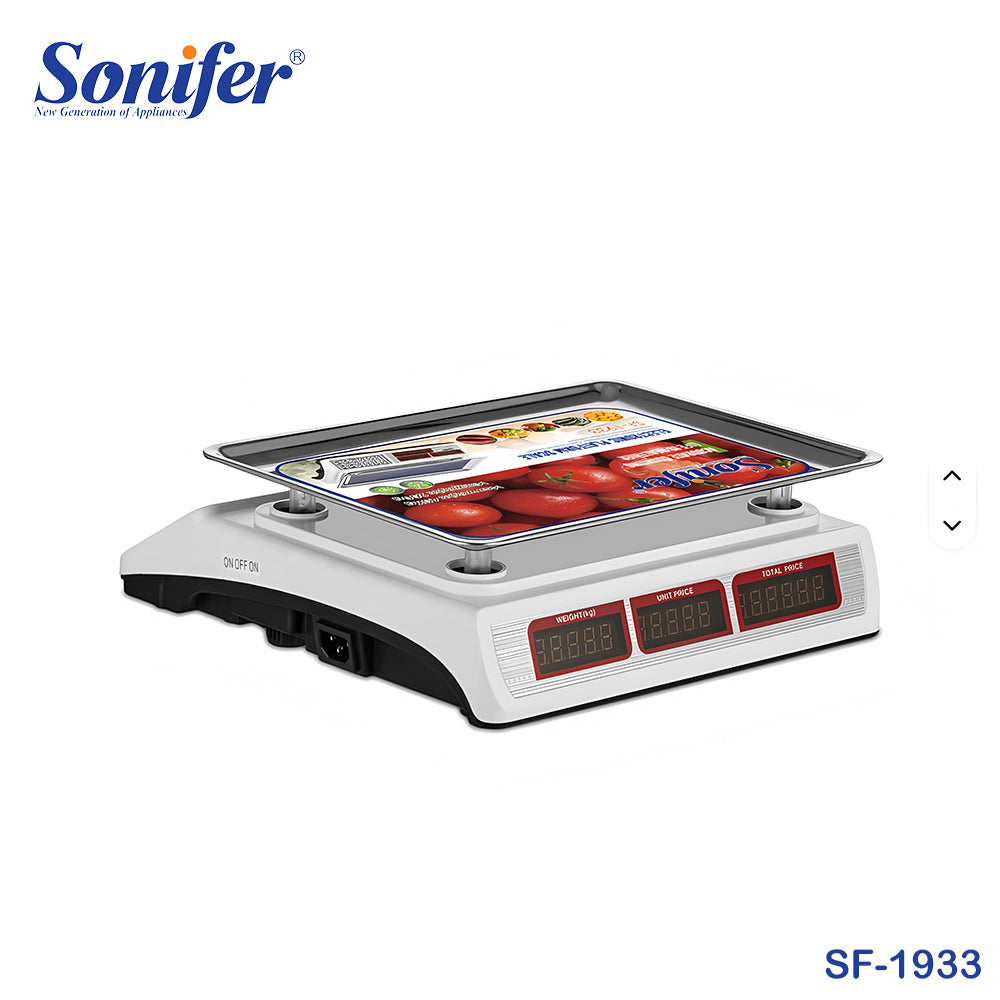 Sonifer SF-1933, Digital Kitchen Scale 2 Side Screens
