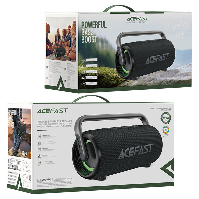 AceFast 120W Portable Speaker K2 Pro