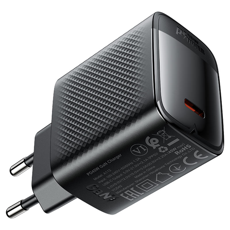 Acefast Fast Charge GaN Wall Charger PD45W A112