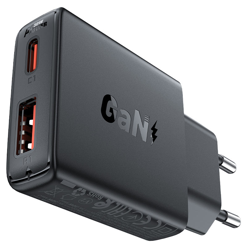 Acefast PD30W GaN Fast Wall Charger A69